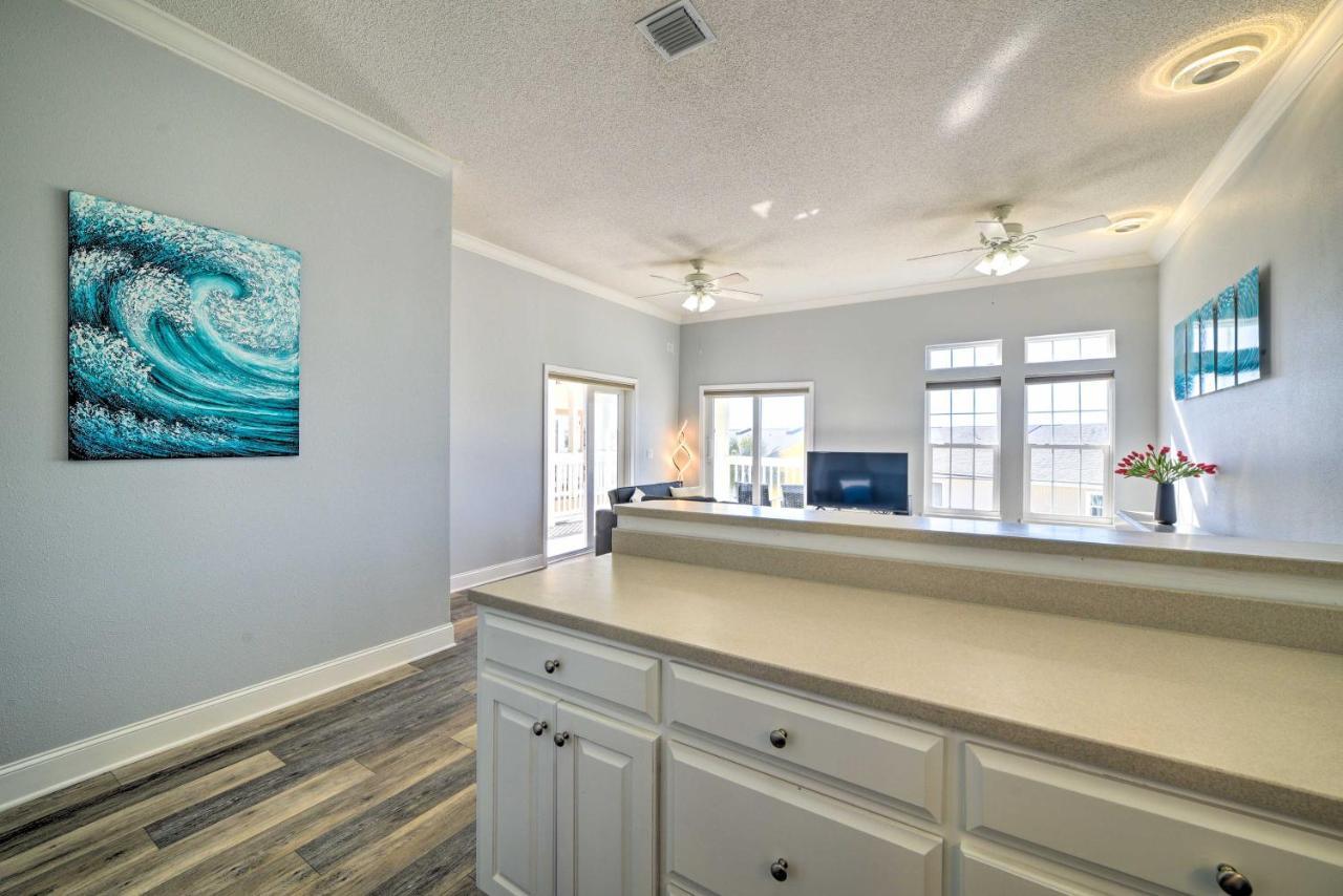 Sunny Pcb Home With Balcony Steps To The Beach! Panama City Beach Exterior photo