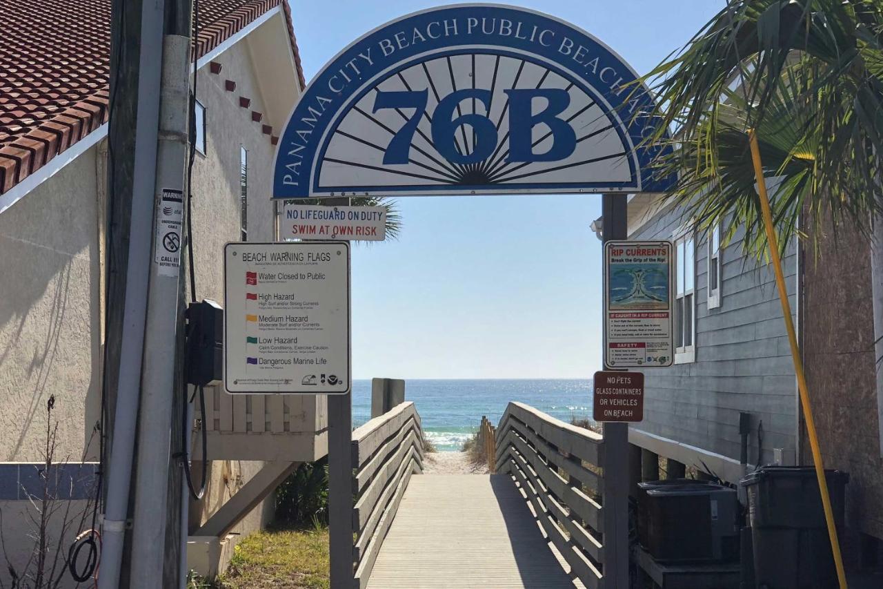 Sunny Pcb Home With Balcony Steps To The Beach! Panama City Beach Exterior photo