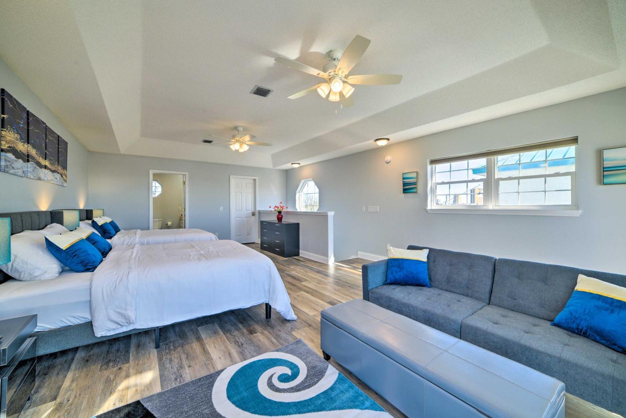 Sunny Pcb Home With Balcony Steps To The Beach! Panama City Beach Exterior photo