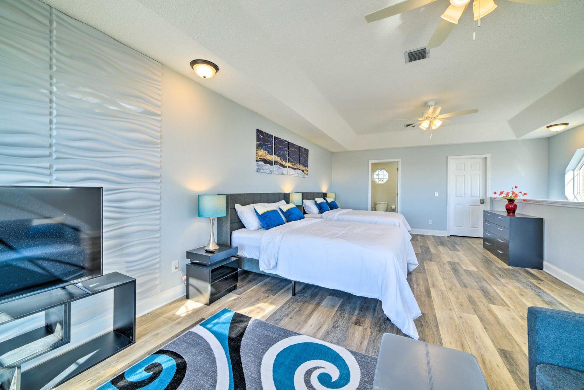 Sunny Pcb Home With Balcony Steps To The Beach! Panama City Beach Exterior photo